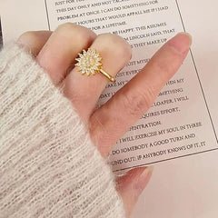 Anillo Giratorio de Girasol