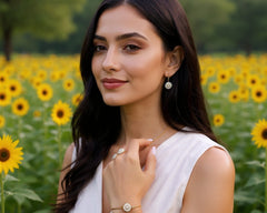 Pulsera Giratoria de Girasol