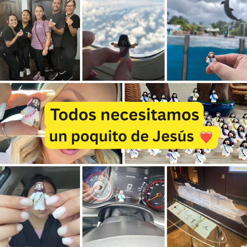 Luz de Espiritu Mini figuras de Jesús