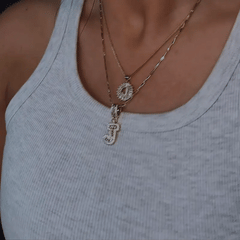 Collares con Inicial – Pack de 2 unidades