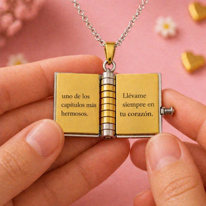 Collar con Poema para mi Nieta