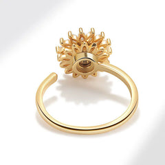 Anillo Giratorio de Girasol