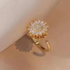 Anillo Giratorio de Girasol